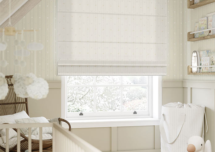 Puddle Down, Duck Stripe Dollymix - Roman Blind - Image 5